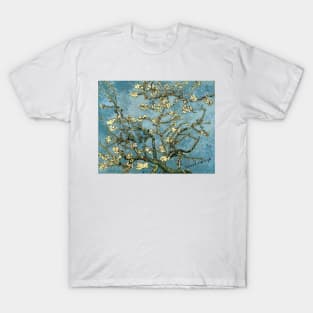 Van Gogh's Blossoming Almond Tree Grunge T-Shirt